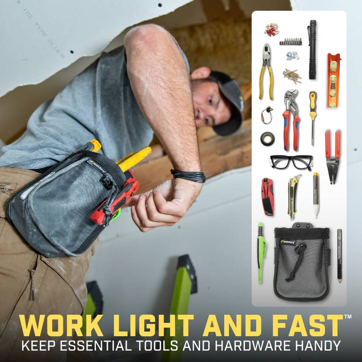 Joey Pouch | Clip-On Tool & Hardware Pouch